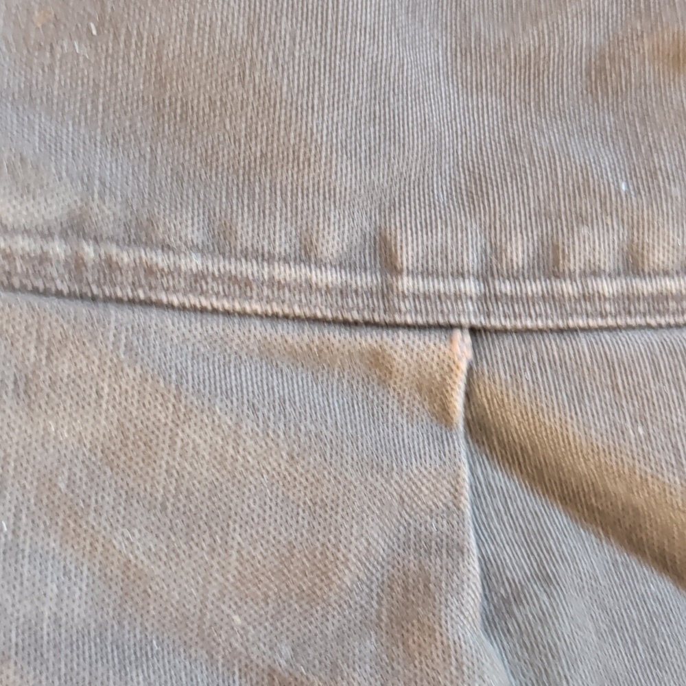 Vtg. Walls Zero Zone Insulated Fleece Lined Hooded Canvas Jacket 2XL Brown Green - Picture 16 of 16